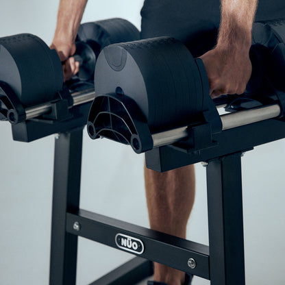 NÜOBELL Floor Stand made of powder-coated steel.